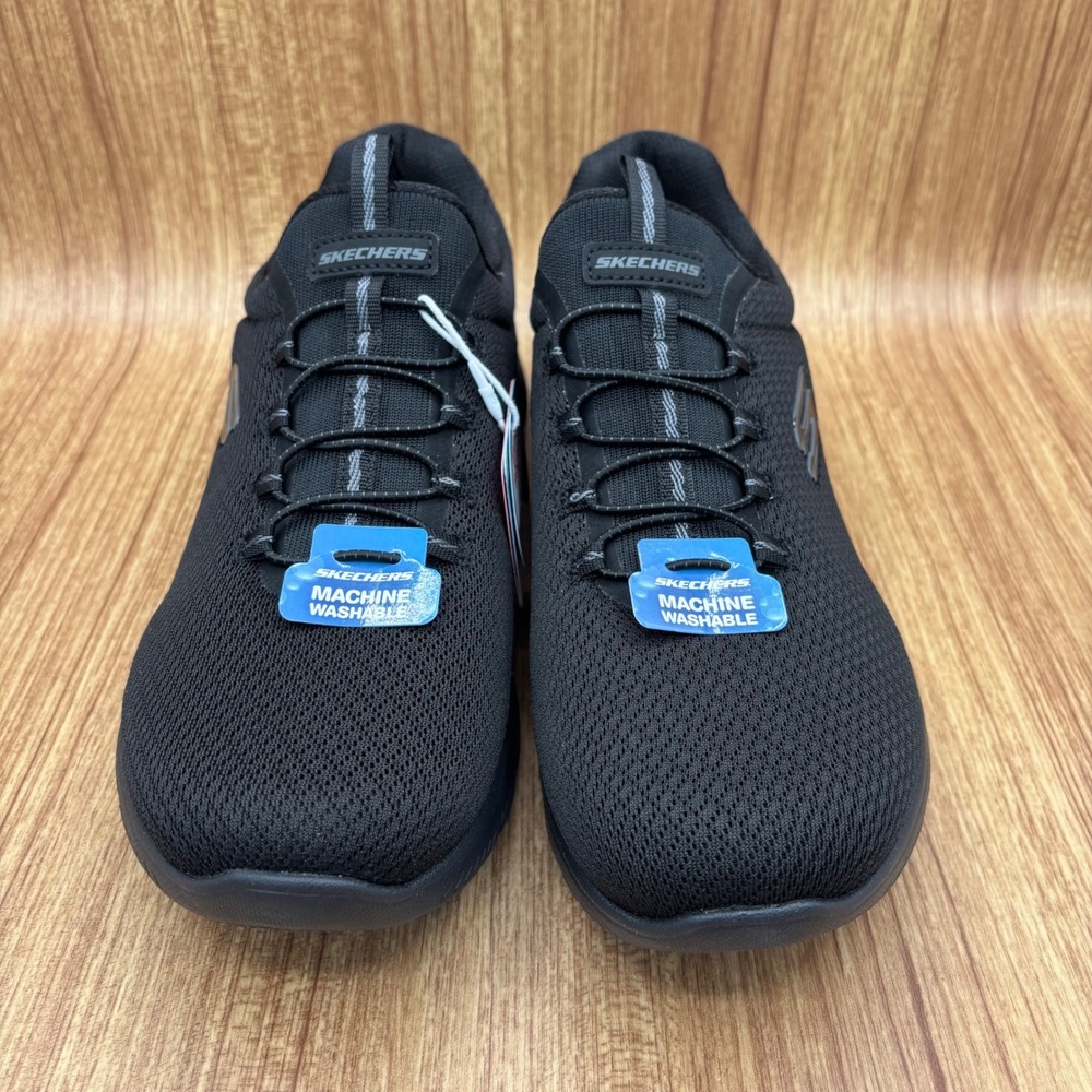 Skechers Summit Summer Blush Women 11 Black Wide Fit Memory Foam 150268W/BBK NEW - Picture 2 of 8
